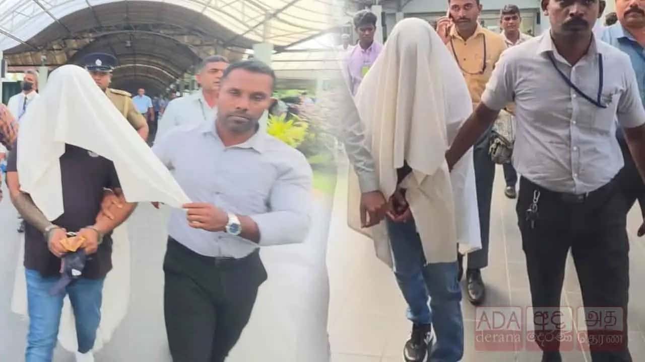 Two organised crime suspects arrested at BIA after deportation from Abu Dhabi