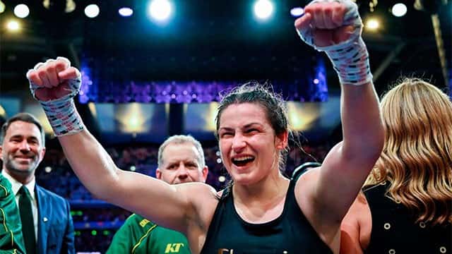 'One of the best' - boxing world reacts to Katie Taylor's farewell win