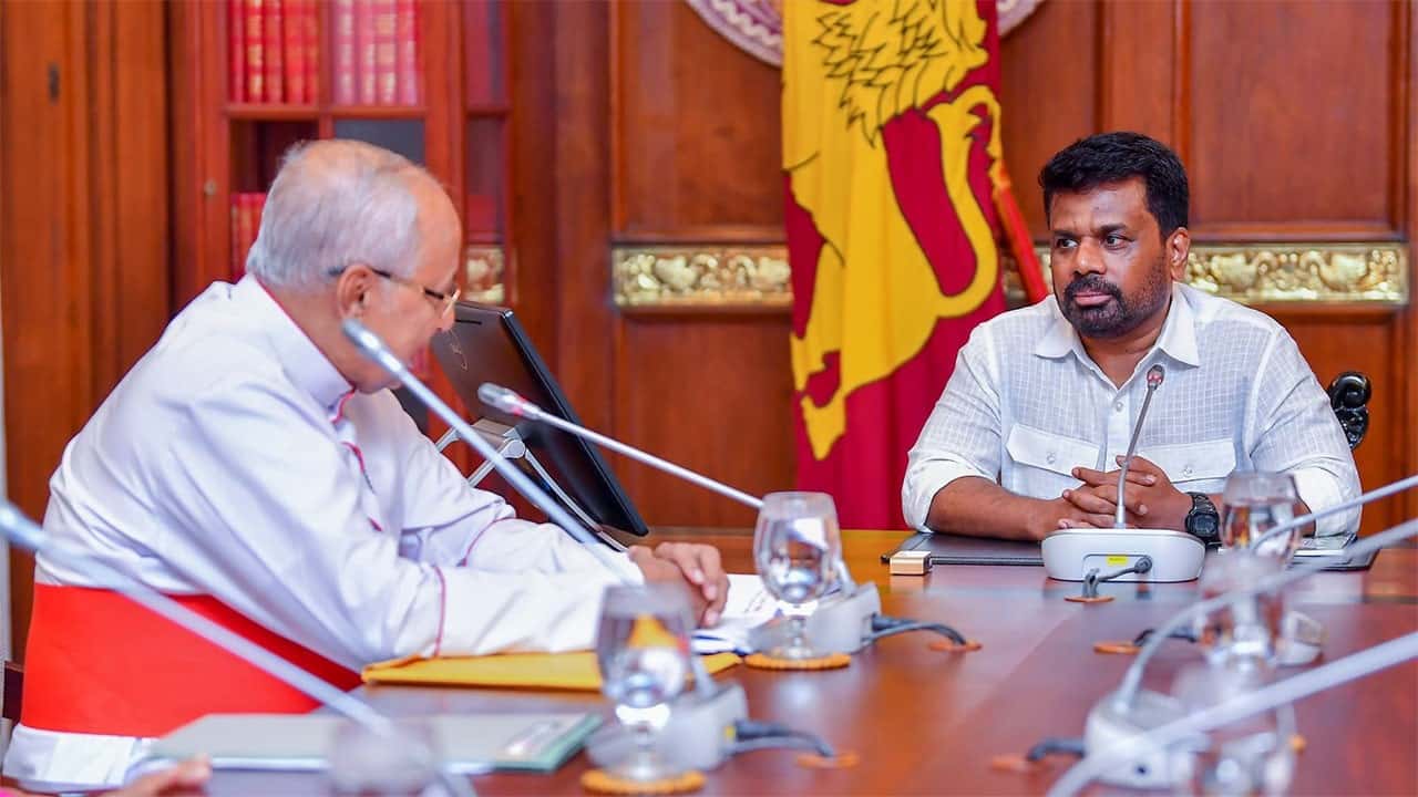 President and Catholic religious leaders discuss Easter attacks probe, reconciliation programme