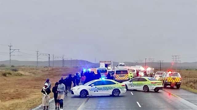 At least 21 dead after multi-vehicle crash in South Africa