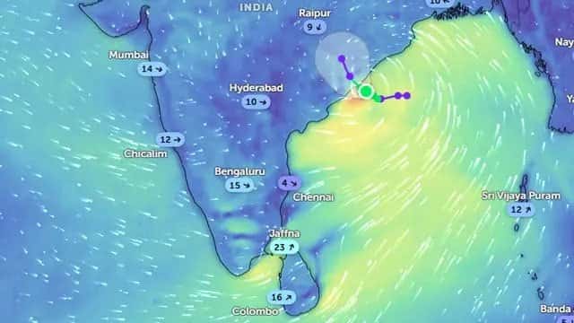 Deep depression likely to cross coastal areas of India tonight - Met Dept.