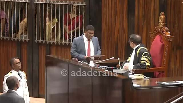 Habeeb Rifan sworn in as SLMC National List MP