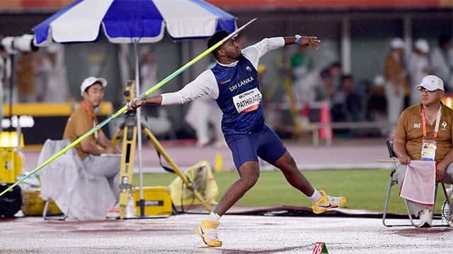 Rumesh Tharanga clinches gold in Men’s Javelin at Asian Games