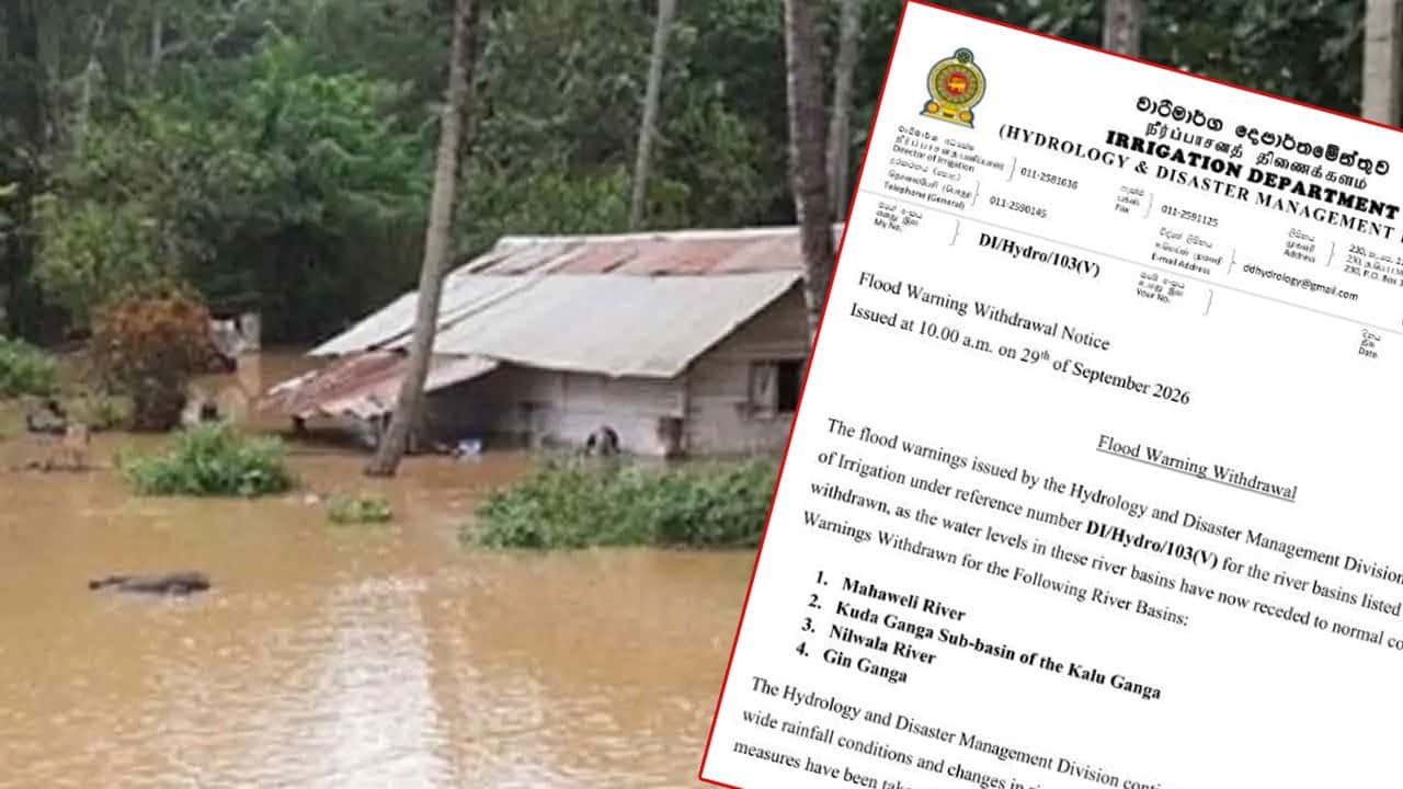 Flood warnings withdrawn for several major river basins
