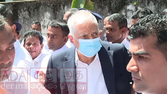 Ex-President Ranil arrives at Fort Magistrate’s Court