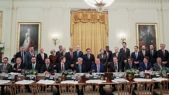 Trump, AI CEOs sign voluntary safety pact, back data center expansion