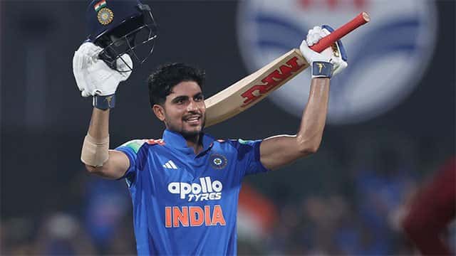 Shubman Gill hits 223 not out as India chase down West Indies' record total