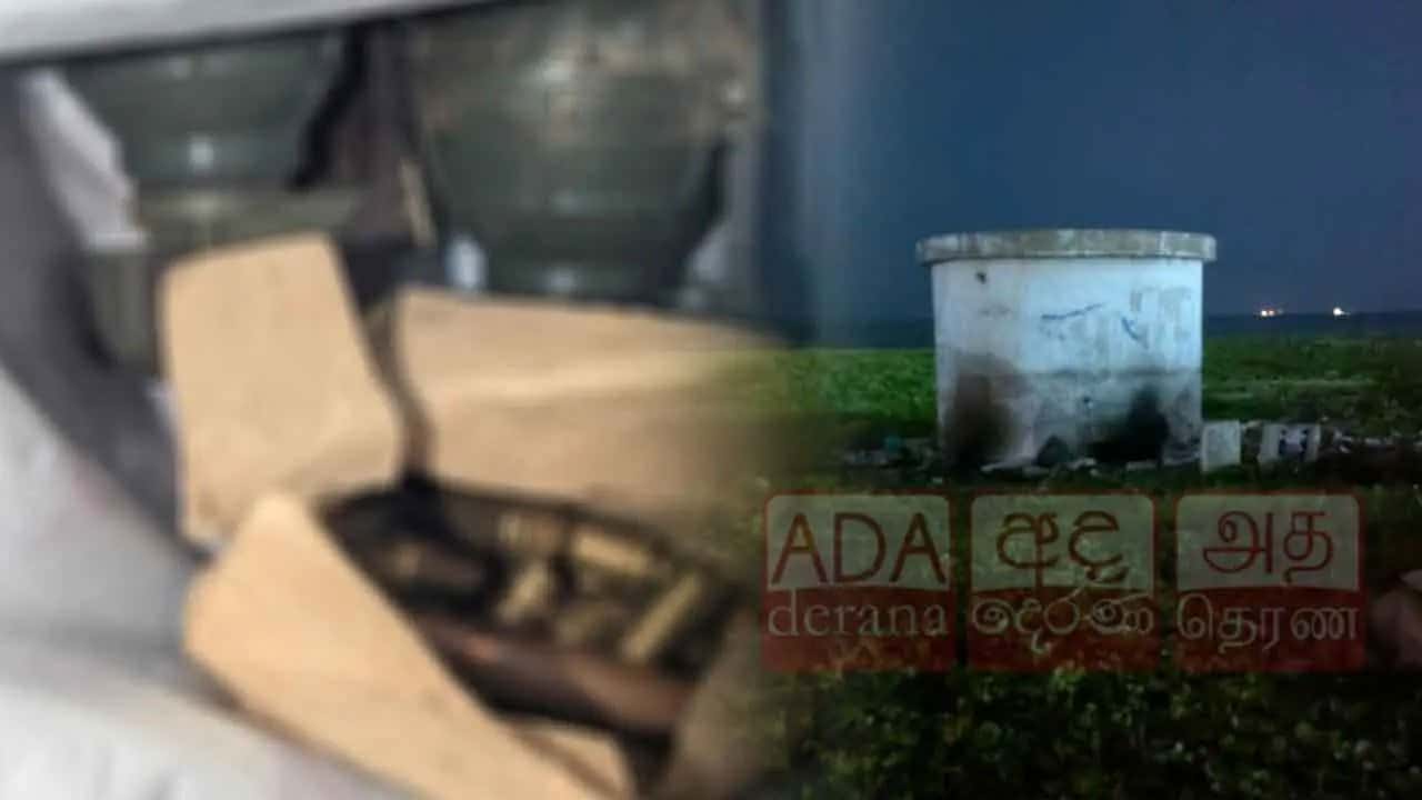 Two hand grenades and ammunition found near Angulana Cemetery