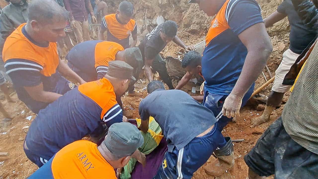 Landslide claims four lives…
