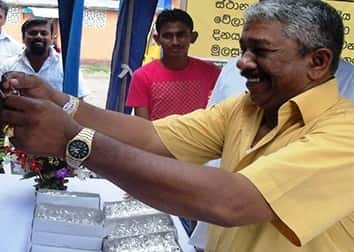 Mahinda Kahanda Gamage arrested