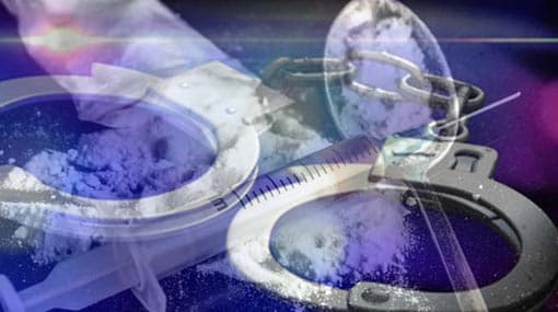 Person arrested with Heroin, Ice and Kerala Cannabis