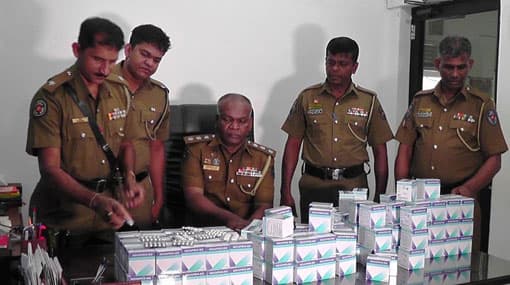 Illegally transported painkillers seized in Sammanthurai