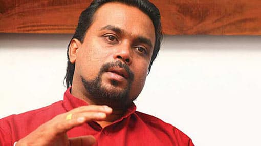 Wimal arrives at CID