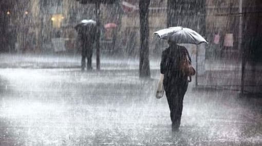 High possibility for evening thundershowers