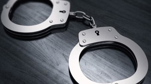 Eight including Pakistani arrested with drugs and weapons