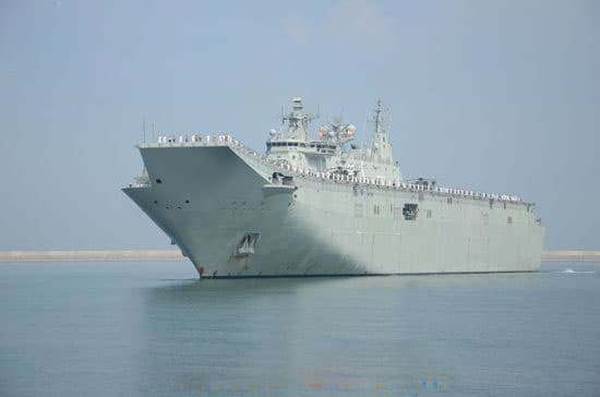 Four Australian Naval ships arrive in Sri Lanka for IPE 19