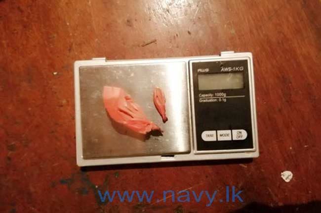 Navy nabs three with heroin