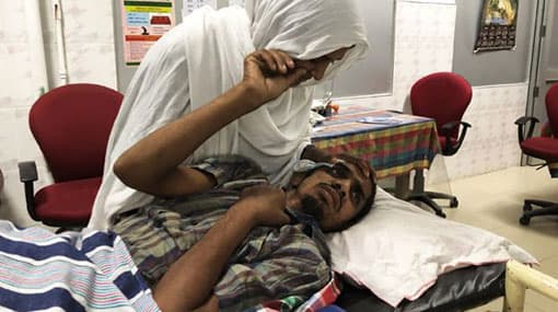 Taslim shot in head by Zahran’s group speaks to Ada Derana