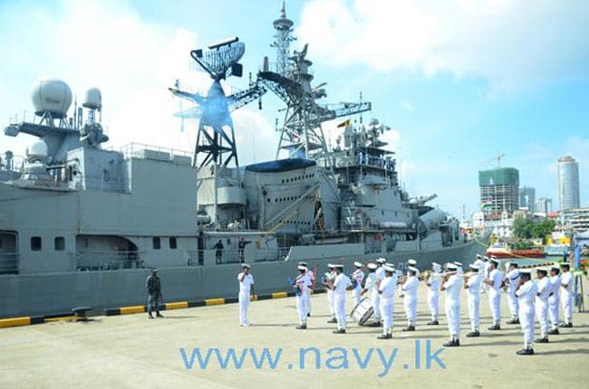 ‘Ranvir’ arrives in Colombo