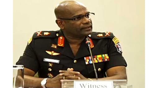 Army Chief commences giving evidence before PSC