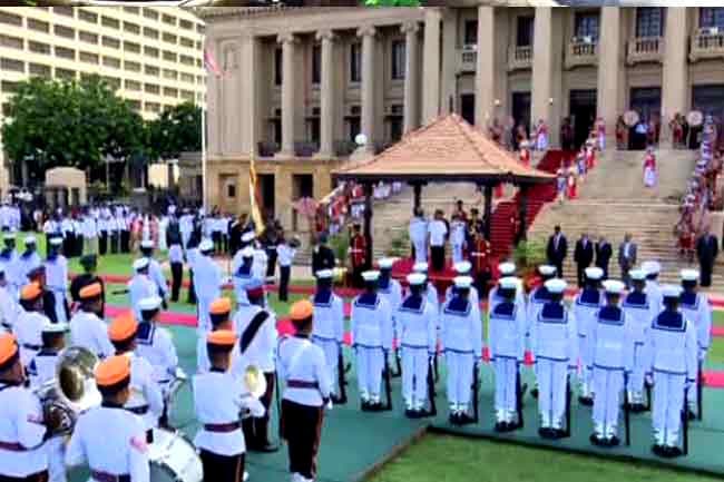 Ceremony to mark new President assuming duties begins