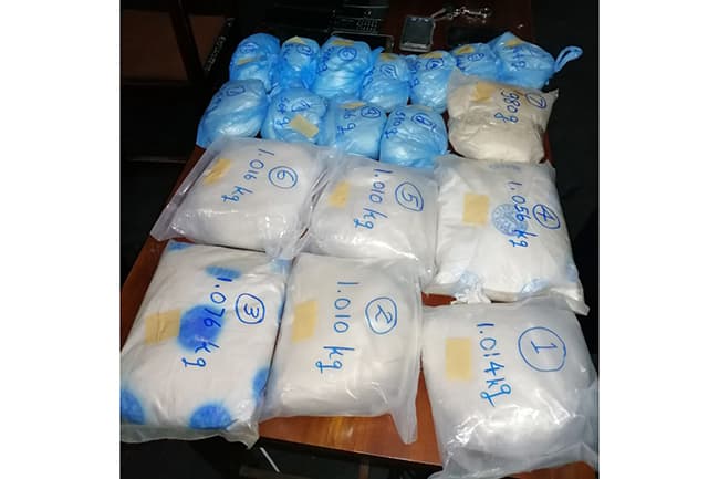 Three including women nabbed with over 13kg of heroin