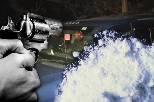 Firearm and heroin found on Ragama murder suspect