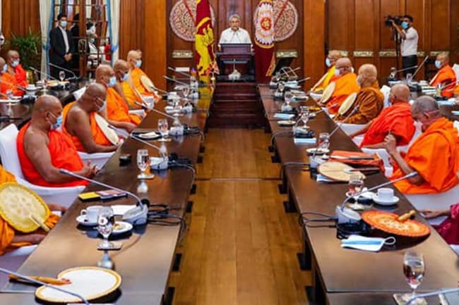 Should not put country in jeopardy by reconvening old Parliament – Maha Sangha