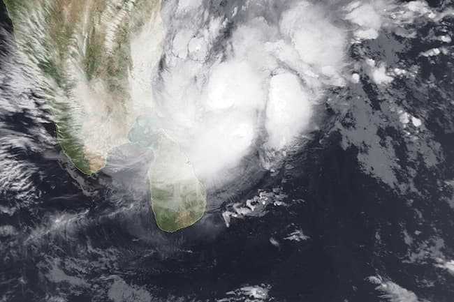 Impact of Cyclone ‘Nivar’ on the island expected to decrease gradually