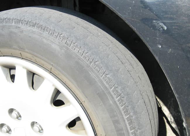 Special 3-day operation to detect vehicles with worn-out tyres