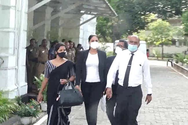 Caroline Jurie & Chula Padmendra granted police bail