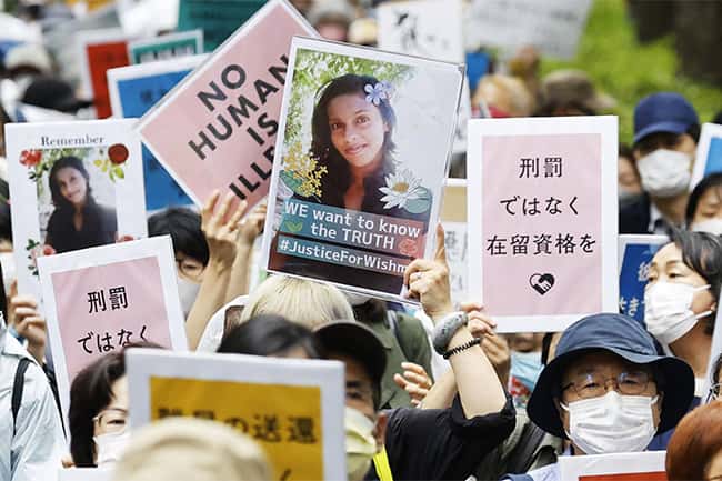 Japan withdraws immigration bill after death of Sri Lankan sparks criticism