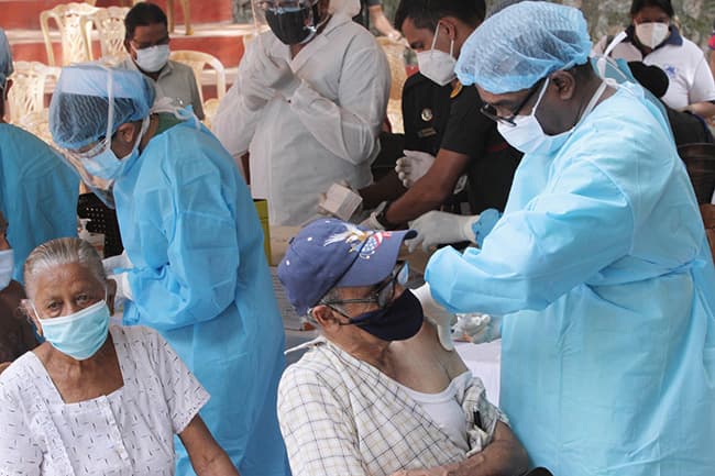 Locations of COVID vaccine centres operated by Army, Health Ministry today