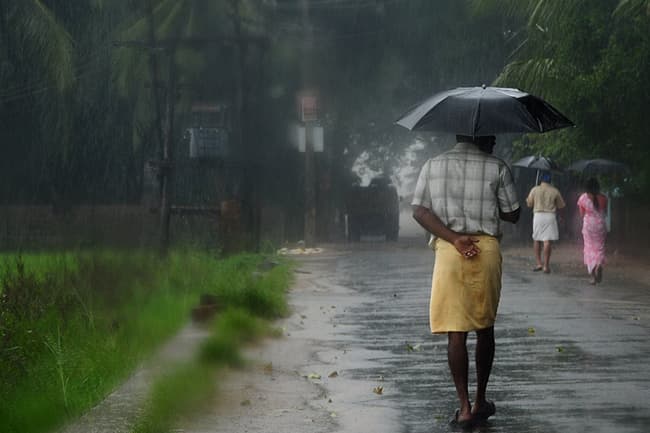 Spells of showers expected in many parts of the island