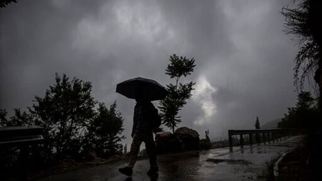 Heavy showers expected in parts of the country