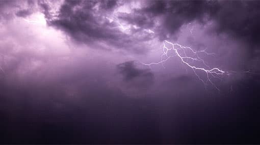 Weather advisory issued for severe lightning