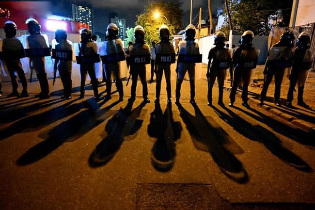 Island-wide curfew imposed