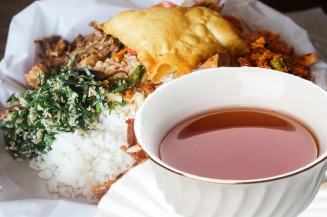 Prices of rice packet and cup of plain tea slashed