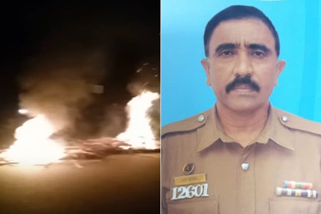 Cop killed in Kebithigollewa tense situation posthumously promoted
