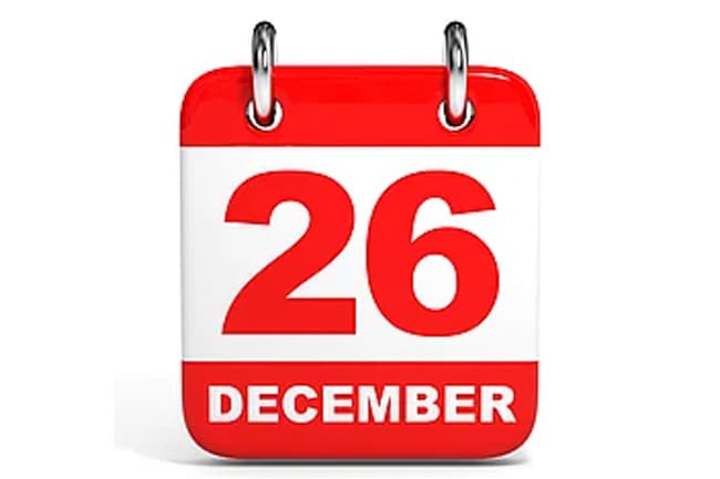 Monday declared a special govt holiday
