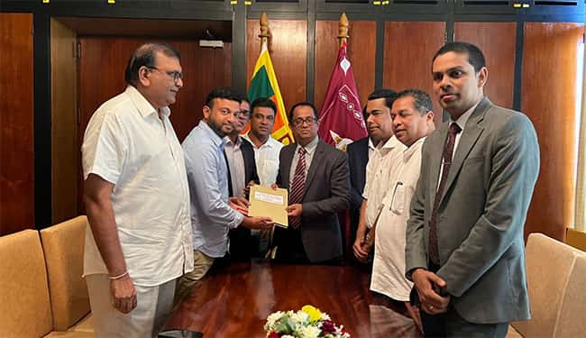 No-confidence motion handed over against Deputy Defence Minister Aruna Jayasekara