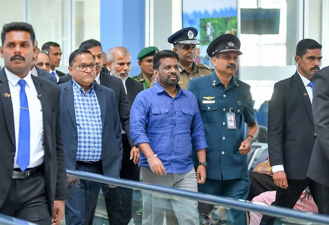 President Dissanayake returns after concluding official visit to Japan