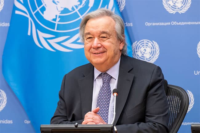 UN Secretary-General welcomes Gaza ceasefire deal