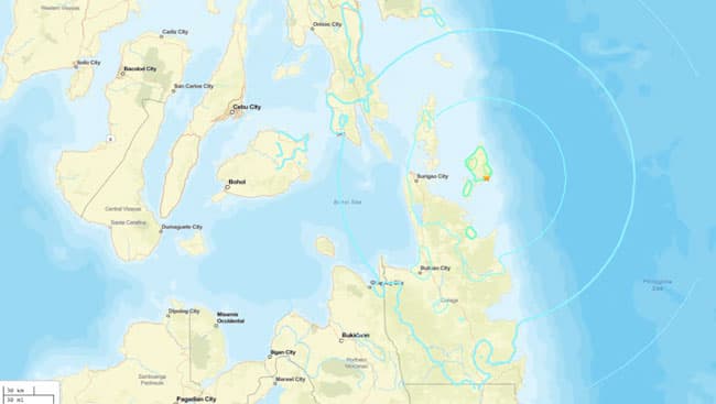 Magnitude 6.1 quake hits southern Philippines