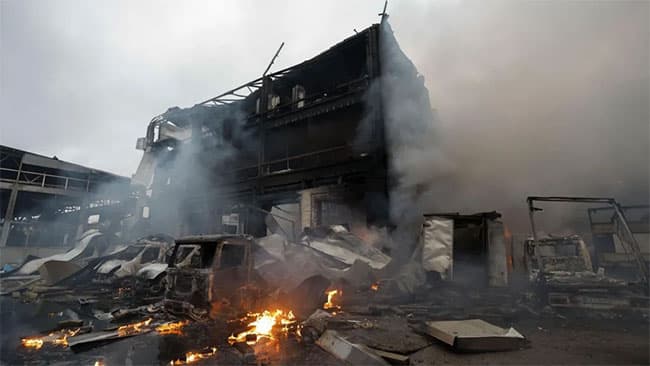 Ukraine targets Moscow with dozens of drones, Russia says