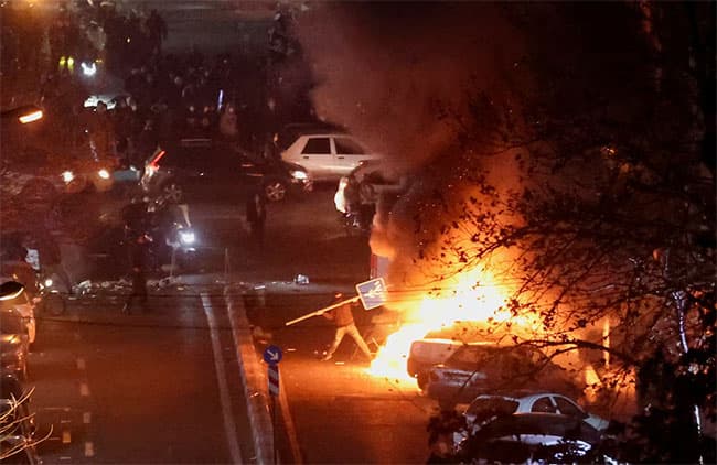 Iran official says 2,000 people have been killed in unrest