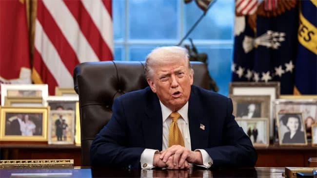 Trump says 8 European countries will be charged 10% tariff for opposing US control of Greenland