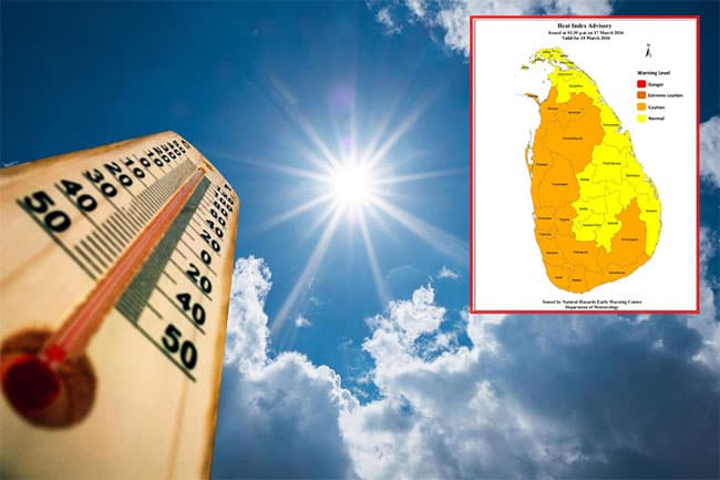 Warm weather advisory issued for several provinces for tomorrow