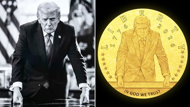 Trump’s 24-karat gold coin approved by hand-picked federal panel