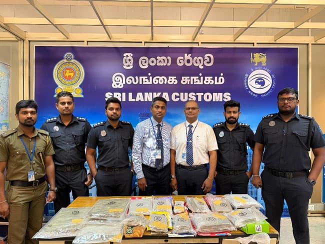 Sri Lankan passenger arrested with over 11 kg of ‘Kush’ at BIA